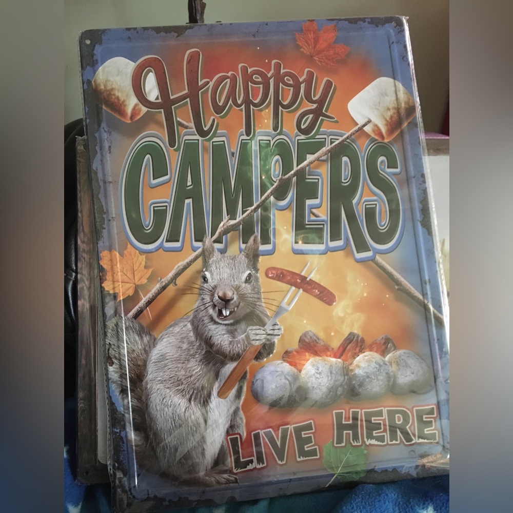 Large metal sign new